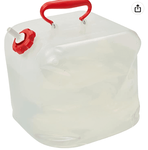 Example water container for MAPAQ hand-washing station.